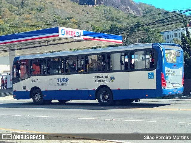 Turb Petrópolis > Turp -Transporte Urbano de Petrópolis 6374 na cidade de Petrópolis, Rio de Janeiro, Brasil, por Silas Pereira Martins. Número da foto: #12351313.