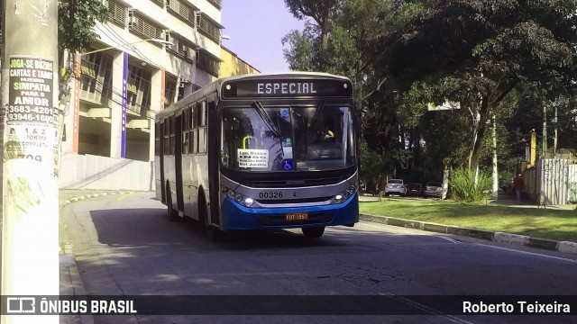 Auto Viação Urubupungá 00326 na cidade de Osasco, São Paulo, Brasil, por Roberto Teixeira. Número da foto: #12351300.