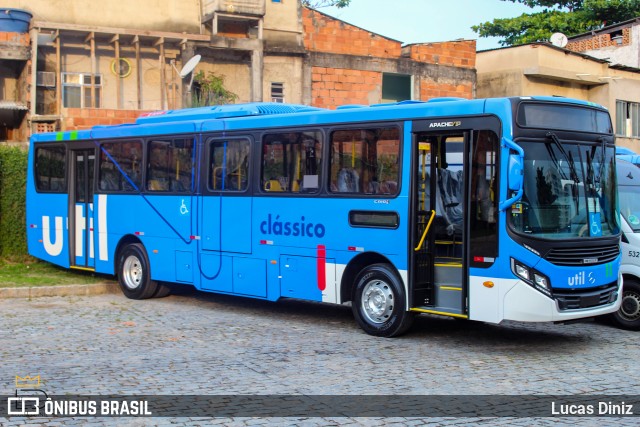 UTIL - União Transporte Interestadual de Luxo 321 na cidade de Rio de Janeiro, Rio de Janeiro, Brasil, por Lucas Diniz. Número da foto: #12350465.