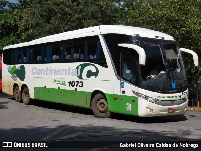 Viação Continental de Transportes 1073 na cidade de São Paulo, São Paulo, Brasil, por Gabriel Oliveira Caldas da Nobrega. Número da foto: #12350772.