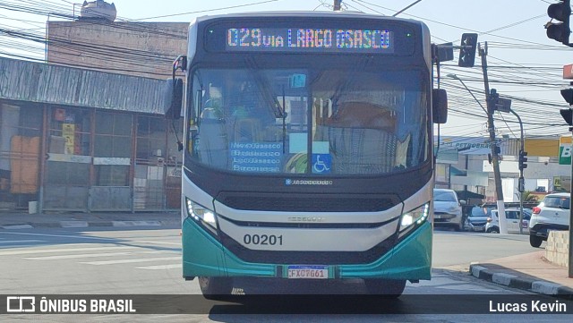 Auto Viação Urubupungá 00201 na cidade de Osasco, São Paulo, Brasil, por Lucas Kevin. Número da foto: #12352553.