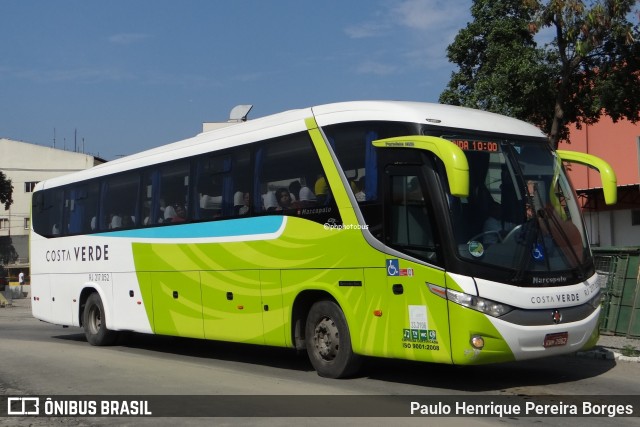 Costa Verde Transportes RJ 217.052 na cidade de Rio de Janeiro, Rio de Janeiro, Brasil, por Paulo Henrique Pereira Borges. Número da foto: #12353703.