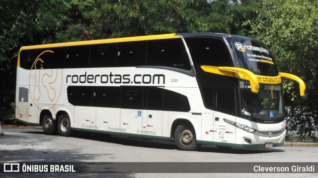 RodeRotas - Rotas de Viação do Triângulo 2233 na cidade de São Paulo, São Paulo, Brasil, por Cleverson Giraldi. Número da foto: #12352411.