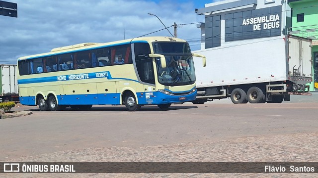 Viação Novo Horizonte 1036211 na cidade de Barra da Estiva, Bahia, Brasil, por Flávio  Santos. Número da foto: #12352120.