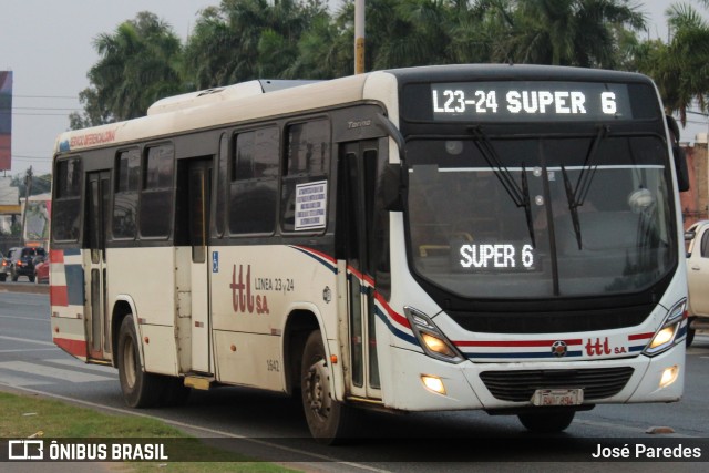 TTL S.A. - Transporte y Turismo Lambaré - Líneas 23-24-31 y 33 1642 na cidade de Mariano Roque Alonso, Central, Paraguai, por José Paredes. Número da foto: #12354418.