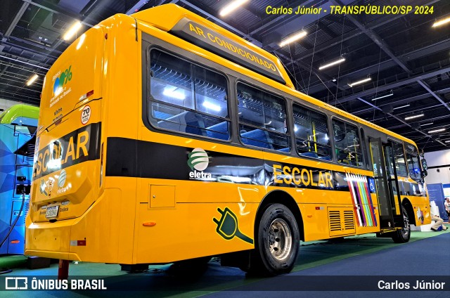 Eletra Industrial E-BUS na cidade de São Paulo, São Paulo, Brasil, por Carlos Júnior. Número da foto: #12352550.