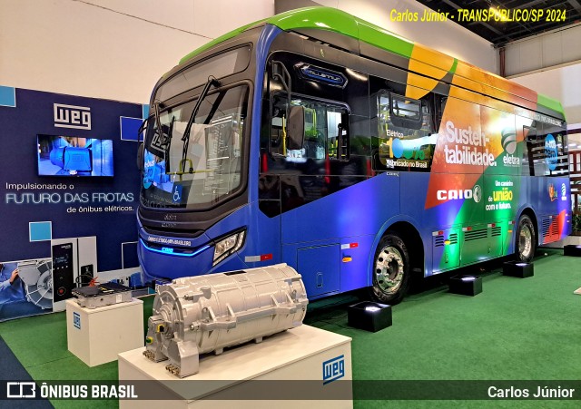 Caio Induscar CAIO E-MILLENNIUM MERCEDES-BENZ O-500U ELETRA na cidade de São Paulo, São Paulo, Brasil, por Carlos Júnior. Número da foto: #12353745.
