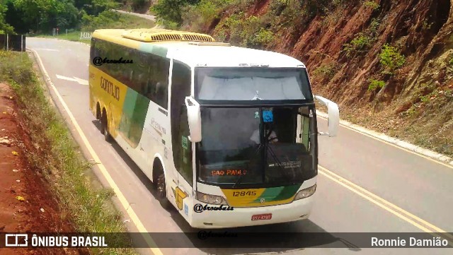 Empresa Gontijo de Transportes 12845 na cidade de Minas Novas, Minas Gerais, Brasil, por Ronnie Damião. Número da foto: #12351796.