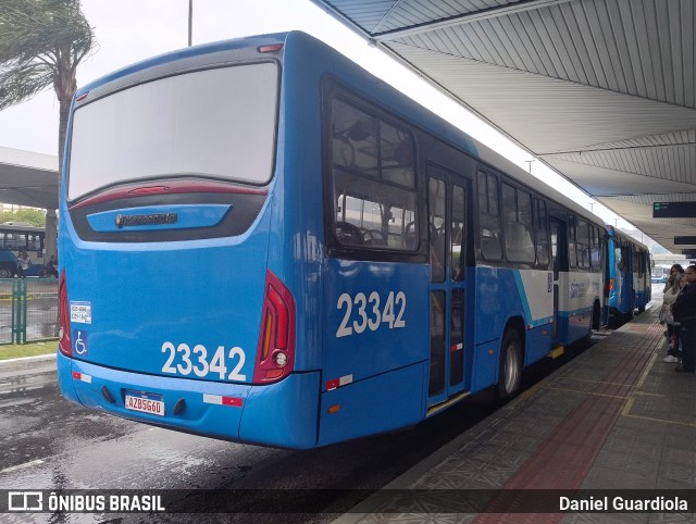 Emflotur - Empresa Florianópolis de Transportes Coletivos 23342 na cidade de Florianópolis, Santa Catarina, Brasil, por Daniel Guardiola. Número da foto: #12353933.