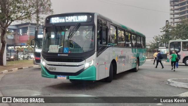 Auto Viação Urubupungá 00213 na cidade de Osasco, São Paulo, Brasil, por Lucas Kevin. Número da foto: #12352469.