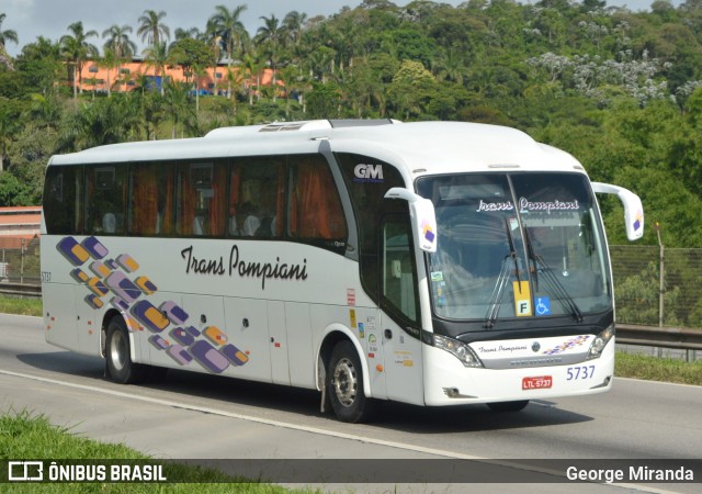 Trans Pompiani 5737 na cidade de Santa Isabel, São Paulo, Brasil, por George Miranda. Número da foto: #12353343.
