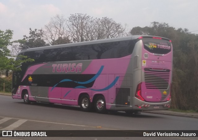 Turisa Turismo 10400 na cidade de Bento Gonçalves, Rio Grande do Sul, Brasil, por David Verissimo Jsauro. Número da foto: #12351889.