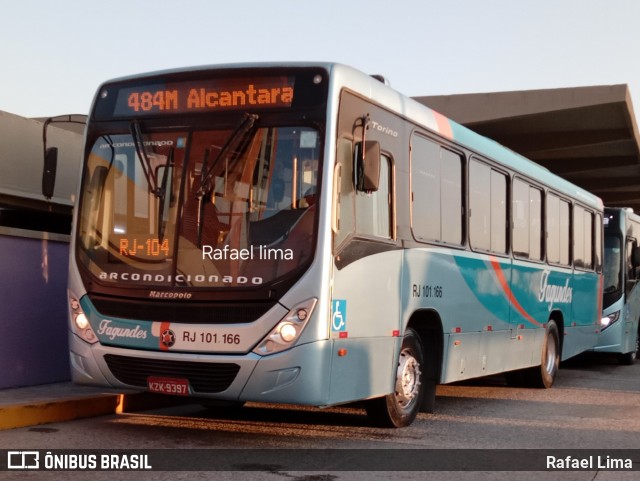 Auto Ônibus Fagundes RJ 101.166 na cidade de Niterói, Rio de Janeiro, Brasil, por Rafael Lima. Número da foto: #12354019.