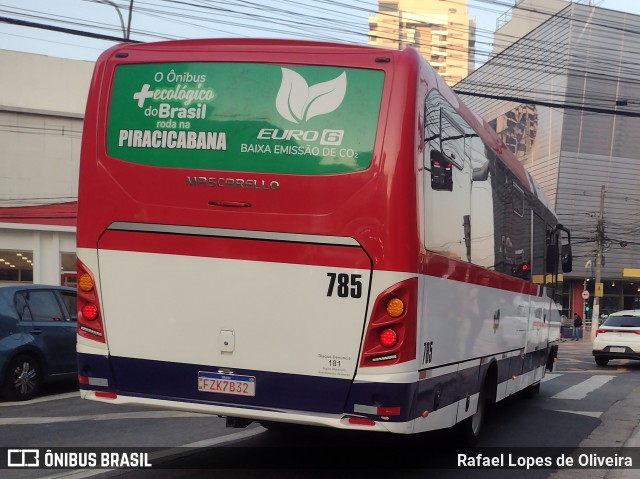 Viação Piracicabana 785 na cidade de São Paulo, São Paulo, Brasil, por Rafael Lopes de Oliveira. Número da foto: #12352598.