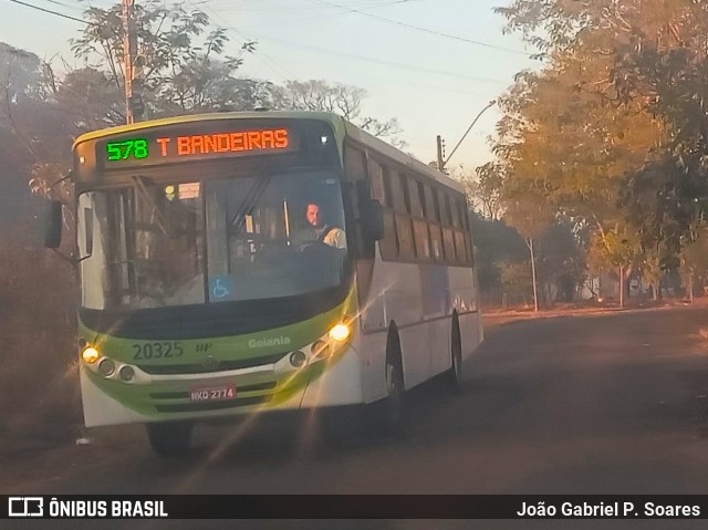 HP Transportes Coletivos 20325 na cidade de Goiânia, Goiás, Brasil, por João Gabriel P. Soares. Número da foto: #12353691.