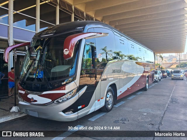 Viação Serro 36723 na cidade de Belo Horizonte, Minas Gerais, Brasil, por Marcelo Horta. Número da foto: #12352004.