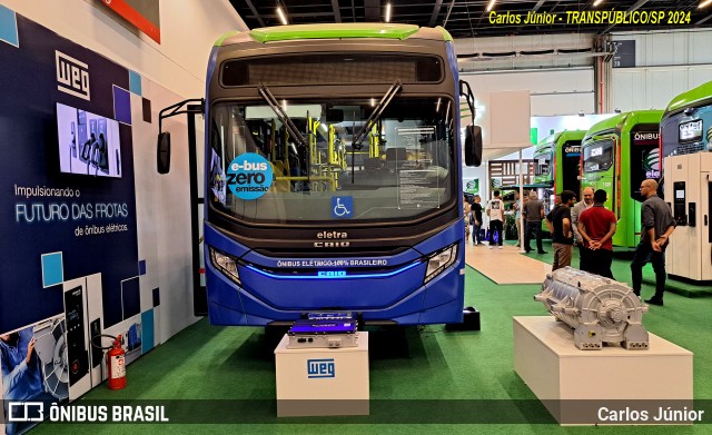Caio Induscar CAIO E-MILLENNIUM MERCEDES-BENZ O-500U ELETRA na cidade de São Paulo, São Paulo, Brasil, por Carlos Júnior. Número da foto: #12353727.