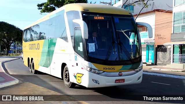Empresa Gontijo de Transportes 19405 na cidade de Serra, Espírito Santo, Brasil, por Thaynan Sarmento. Número da foto: #12352022.