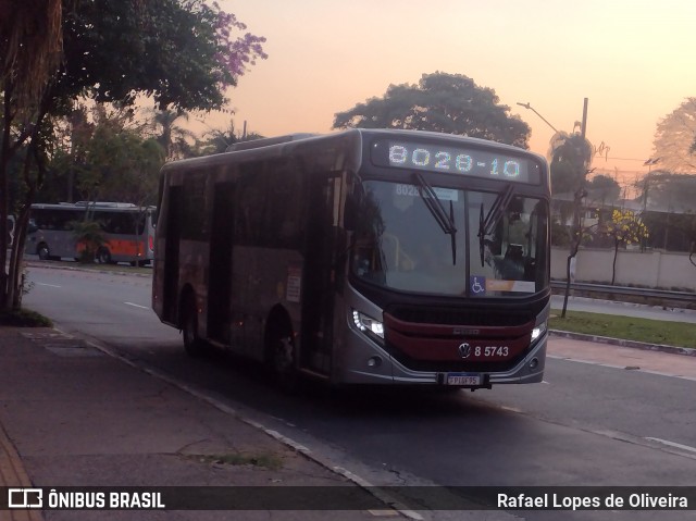 Auto Viação Transcap >> Auto Bless Transportes 8 5743 na cidade de São Paulo, São Paulo, Brasil, por Rafael Lopes de Oliveira. Número da foto: #12354027.