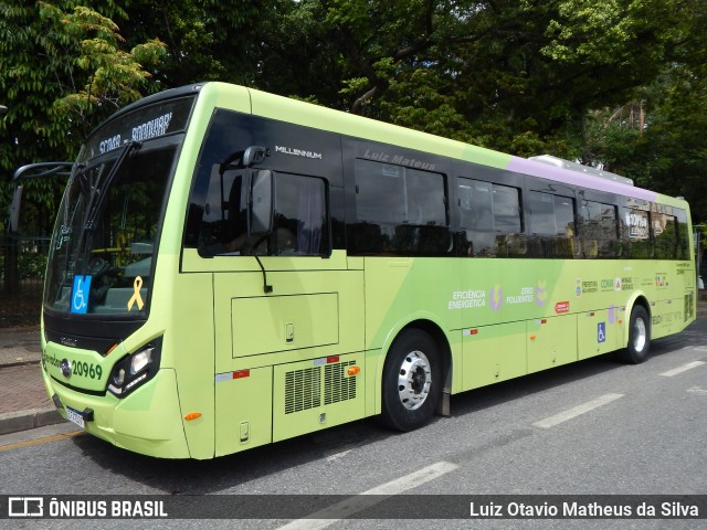 SM Transportes 20969 na cidade de Belo Horizonte, Minas Gerais, Brasil, por Luiz Otavio Matheus da Silva. Número da foto: #12353333.