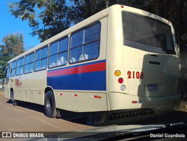 TRL Transportes 2108 na cidade de Foz do Iguaçu, Paraná, Brasil, por Daniel Guardiola. Número da foto: #12354005.