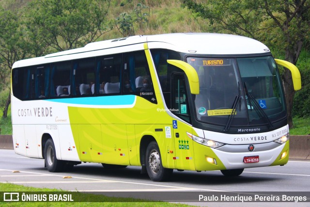 Costa Verde Transportes RJ 217.050 na cidade de Piraí, Rio de Janeiro, Brasil, por Paulo Henrique Pereira Borges. Número da foto: #12353679.