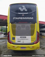 Viação Nova Itapemirim 40306 na cidade de Queluz, São Paulo, Brasil, por Helder Fernandes da Silva. Número da foto: #12354434.
