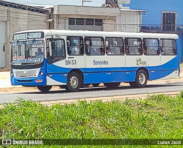 Transportes Barata BN-53 na cidade de Benevides, Pará, Brasil, por Lucas Jacó. Número da foto: #12355845.