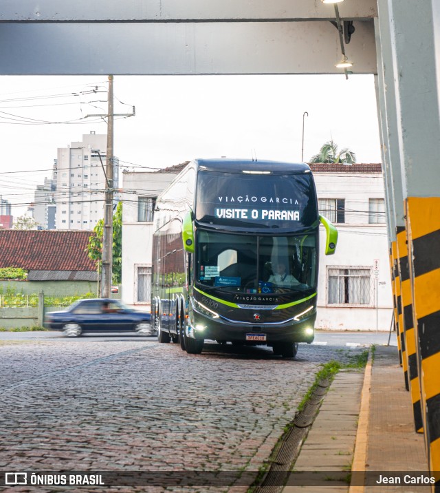 Viação Garcia 96100 na cidade de Joinville, Santa Catarina, Brasil, por Jean Carlos. Número da foto: #12356355.