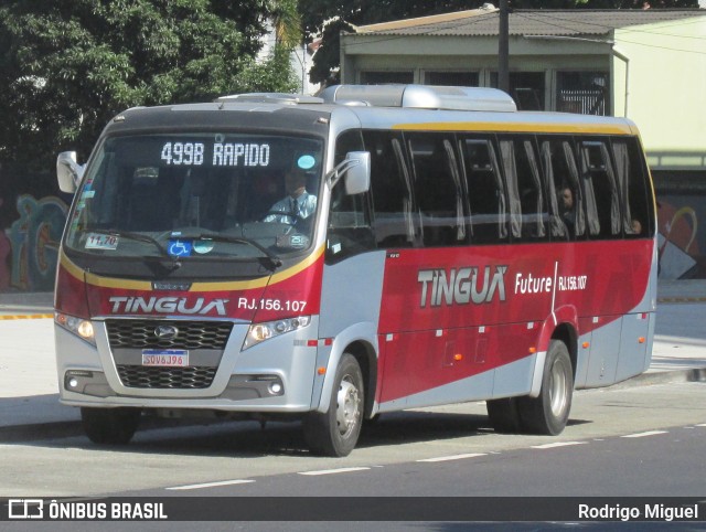 Transportadora Tinguá RJ 156.107 na cidade de Rio de Janeiro, Rio de Janeiro, Brasil, por Rodrigo Miguel. Número da foto: #12356483.