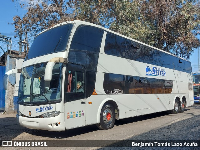 Pullman Setter BBSV36 na cidade de Estación Central, Santiago, Metropolitana de Santiago, Chile, por Benjamín Tomás Lazo Acuña. Número da foto: #12357251.