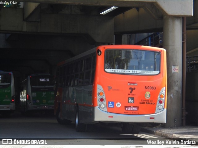 TRANSPPASS - Transporte de Passageiros 8 0983 na cidade de São Paulo, São Paulo, Brasil, por Weslley Kelvin Batista. Número da foto: #12355670.