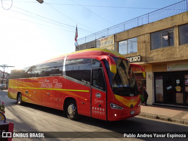 Buses Terma Tur 34 na cidade de Santa Cruz, Colchagua, Libertador General Bernardo O'Higgins, Chile, por Pablo Andres Yavar Espinoza. Número da foto: #12357238.