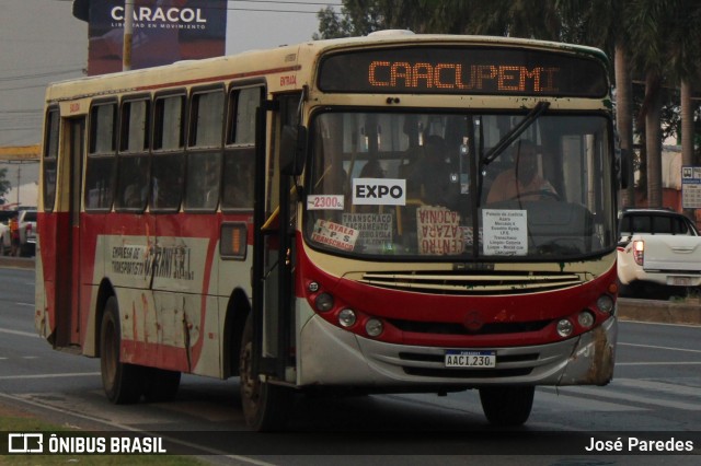 Empresa de Transportistas Guarani S.R.L. - Línea 2y7 03 na cidade de Mariano Roque Alonso, Central, Paraguai, por José Paredes. Número da foto: #12355753.