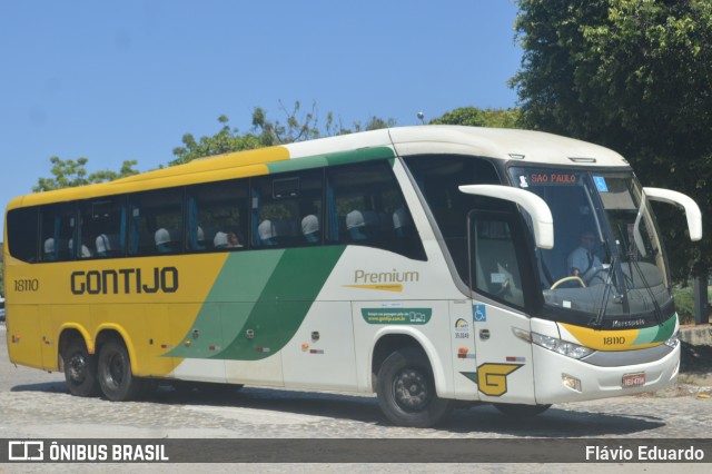 Empresa Gontijo de Transportes 18110 na cidade de Fortaleza, Ceará, Brasil, por Flávio Eduardo. Número da foto: #12356718.