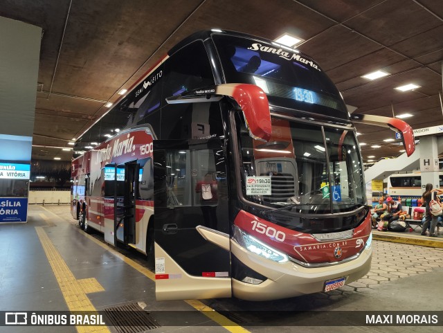Santa Maria Fretamento e Turismo > Transportes Santa Maria(SP) 1500 na cidade de Belo Horizonte, Minas Gerais, Brasil, por MAXI MORAIS. Número da foto: #12356165.