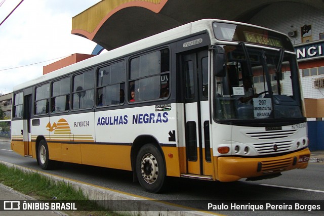 Viação Agulhas Negras RJ 169.034 na cidade de Volta Redonda, Rio de Janeiro, Brasil, por Paulo Henrique Pereira Borges. Número da foto: #12356536.
