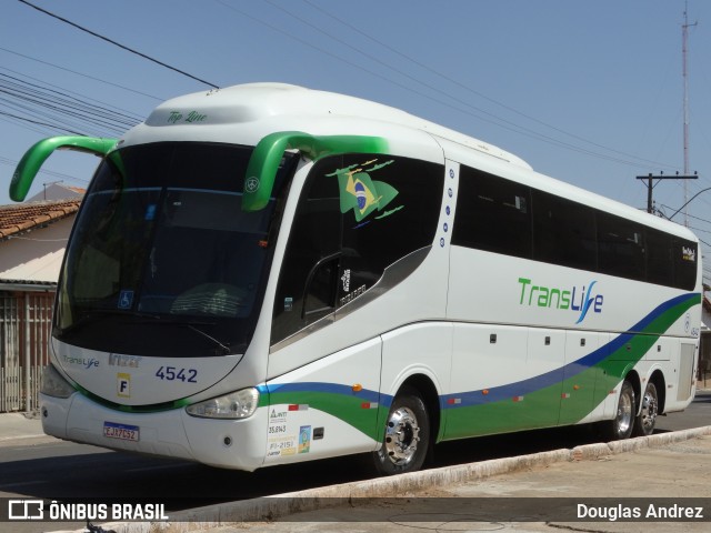 Translife Transportadora Turistica 4542 na cidade de Trindade, Goiás, Brasil, por Douglas Andrez. Número da foto: #12355888.