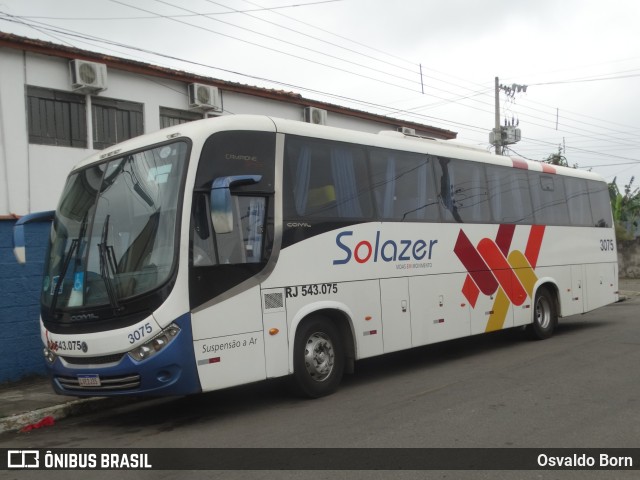 Solazer Transportes e Turismo RJ 543.075 na cidade de Porto Real, Rio de Janeiro, Brasil, por Osvaldo Born. Número da foto: #12355988.