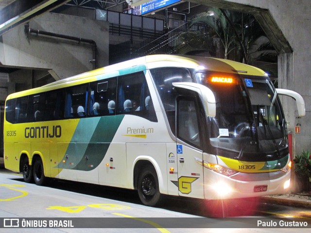 Empresa Gontijo de Transportes 18305 na cidade de São Paulo, São Paulo, Brasil, por Paulo Gustavo. Número da foto: #12356544.