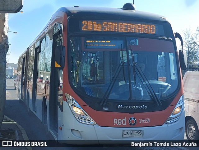 Subus 9644 na cidade de Santiago, Santiago, Metropolitana de Santiago, Chile, por Benjamín Tomás Lazo Acuña. Número da foto: #12356664.