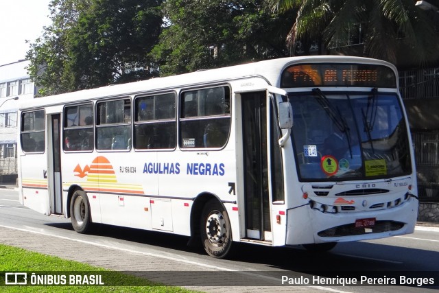 Viação Agulhas Negras RJ 169.034 na cidade de Volta Redonda, Rio de Janeiro, Brasil, por Paulo Henrique Pereira Borges. Número da foto: #12356548.