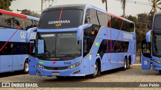 UTIL - União Transporte Interestadual de Luxo 15406 na cidade de Juiz de Fora, Minas Gerais, Brasil, por Juan Pablo. Número da foto: #12354925.