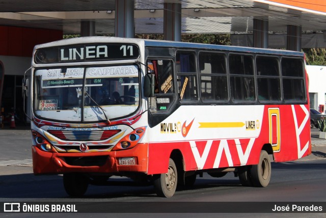 Empresa De Transporte Fátima S.R.L. Linea 11 10 na cidade de San Lorenzo, Central, Paraguai, por José Paredes. Número da foto: #12356316.