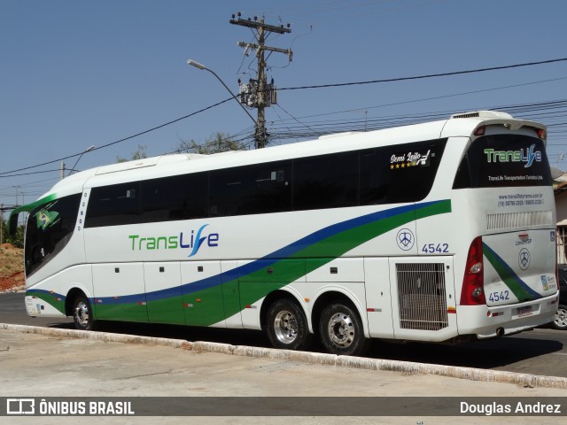 Translife Transportadora Turistica 4542 na cidade de Trindade, Goiás, Brasil, por Douglas Andrez. Número da foto: #12355879.