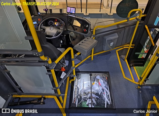 Mercedes-Benz E-BUS na cidade de São Paulo, São Paulo, Brasil, por Carlos Júnior. Número da foto: #12356018.