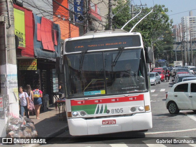 Next Mobilidade - ABC Sistema de Transporte 8105 na cidade de Santo André, São Paulo, Brasil, por Gabriel Brunhara. Número da foto: #12356680.