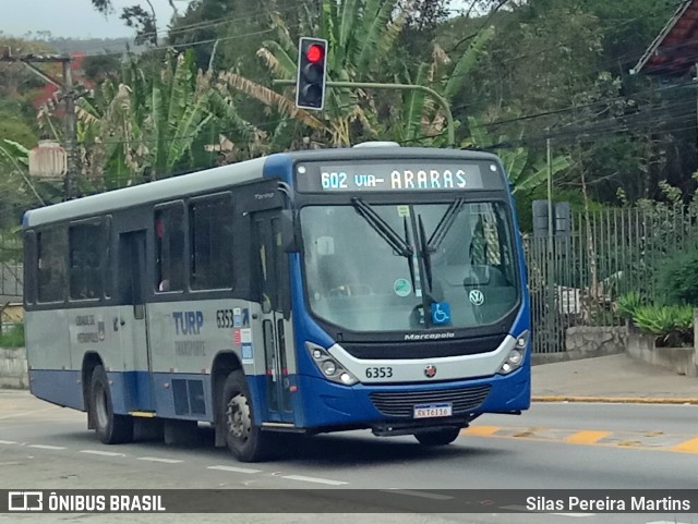 Turb Petrópolis > Turp -Transporte Urbano de Petrópolis 6353 na cidade de Petrópolis, Rio de Janeiro, Brasil, por Silas Pereira Martins. Número da foto: #12355982.