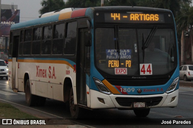 Ximex S.A. - Línea 44 1809 na cidade de Mariano Roque Alonso, Central, Paraguai, por José Paredes. Número da foto: #12355899.