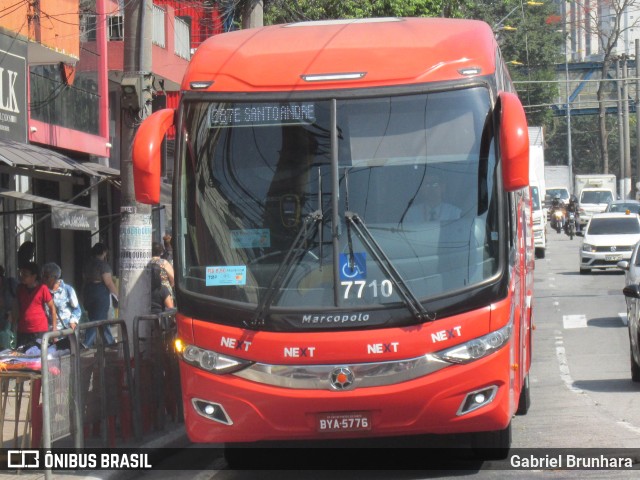 Next Mobilidade - ABC Sistema de Transporte 7710 na cidade de Santo André, São Paulo, Brasil, por Gabriel Brunhara. Número da foto: #12356479.